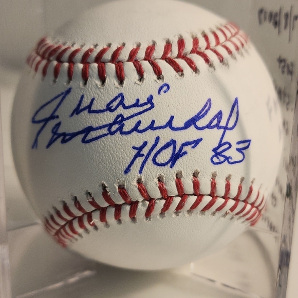 Juan Marichal signed "HOF 1983 new Rawlings official MLB Baseball - Picture 2 of 6